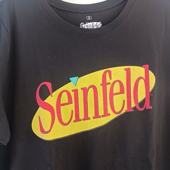 Torrid Classic Fit Crew neck short sleeve Tee  Seinfeld Black size 2X - Picture 2 of 4